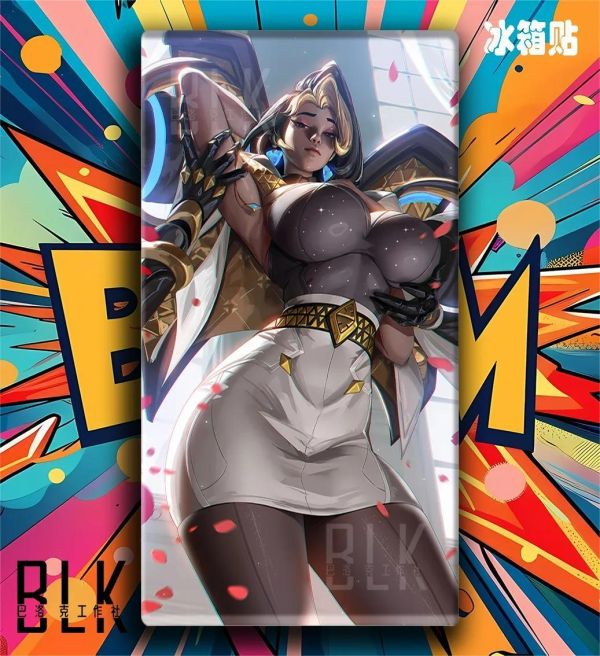 【海外代購】巴洛克《飄花金馭》Domina守望先鋒ow暴雪裝飾畫 