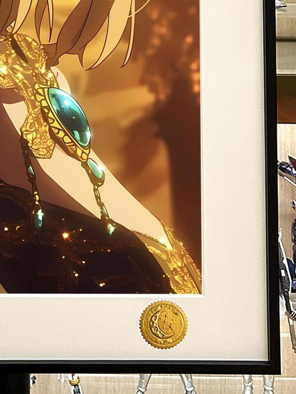 【海外代購】星空 《金光薇爾莉特》伊芙加登Violet薇妹紫羅蘭永恆花園動畫二次元裝飾畫 