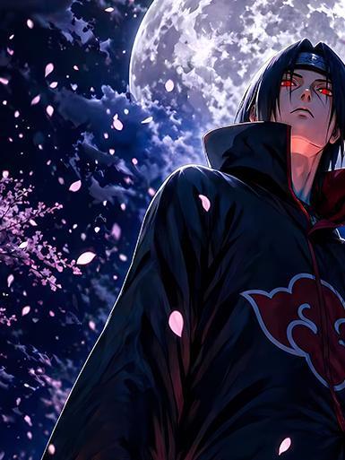 【海外代購】巴洛克 《櫻花鼬》宇智波鼬Itachi火影忍者NARUTO寫輪眼動漫裝飾畫冰箱貼 