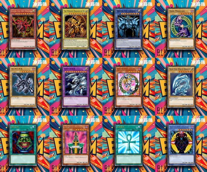 【海外代購】巴洛克 《艾克佐迪亞》遊戲王卡牌系列裝飾畫冰箱貼 