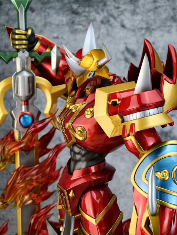 【預定】殭屍車 數碼寶貝04 無限地帶 門神系列第一彈 凱撒暴龍獸 