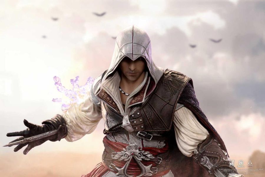【海外代購】PureArts ANIMUS EZIO 1/8 SCALE PVC STATUE 《刺客教條》艾吉歐 1/8 發光 