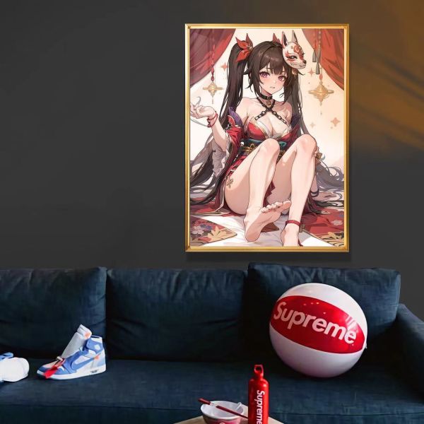 【海外代購】千鳥社 崩壞 星穹鐵道 花火 裝飾畫 