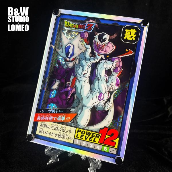 【海外代購】黑白畫映 B&W DragonBall Super Battle Card Remake Frieza Family 弗利薩父子 DBSBC-220 
