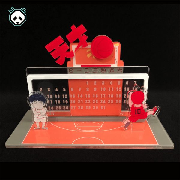 【海外代購】【25CM】凹凸Panda 灌籃高手 亞克力立體 萬年曆01 