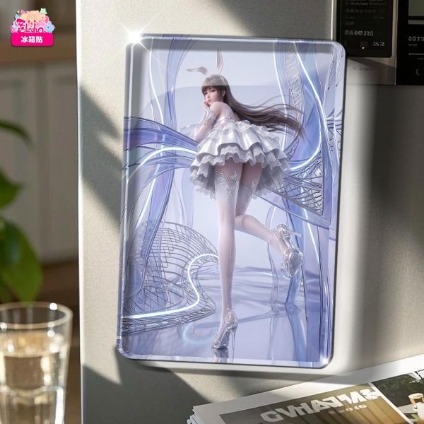 【海外代購】阿喵畫社 回眸 水晶公主小舞 新品12K主題超清裝飾畫 床頭地墊 冰箱貼 