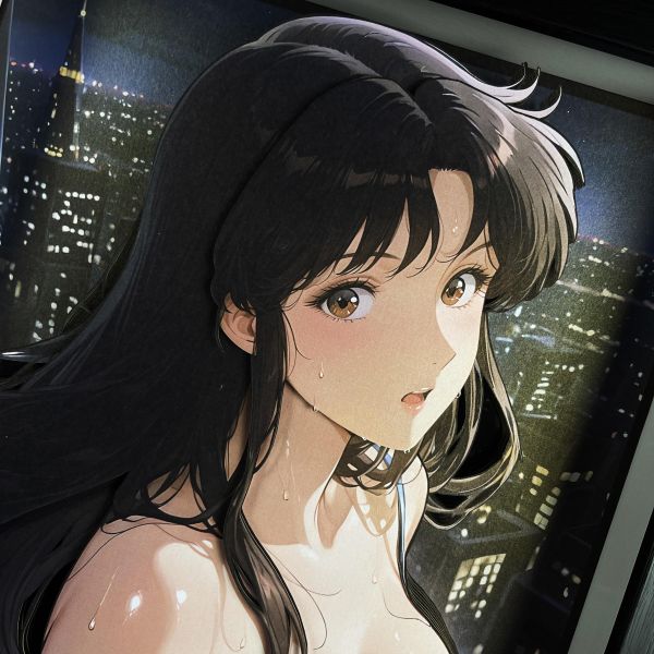 【海外代購】黑白畫映 B&W Kisugi Hitomi 來生瞳 立體裝飾畫 