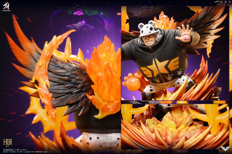 【預定】超英 SUPER HERO 熾天使七武海系列，第三彈：熾天使S熊 