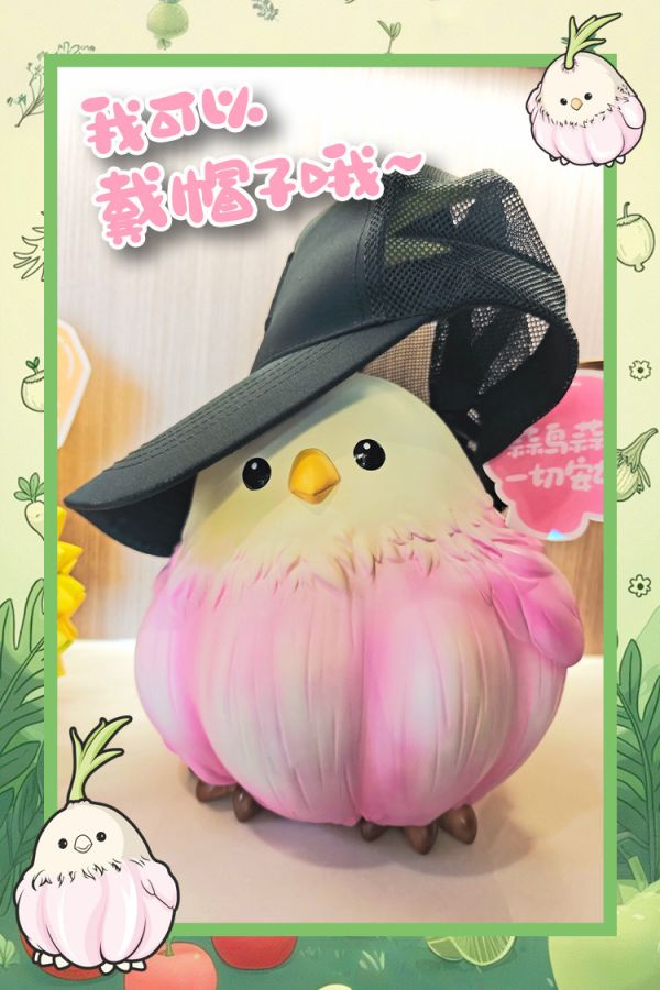 【海外代購】傑刻動漫 動物幫蒜鳥 可愛有趣家居玄關擺件 