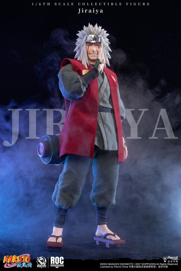 【預定】Rocket Toys 《火影忍者 疾風傳》 自來也 可動人偶 