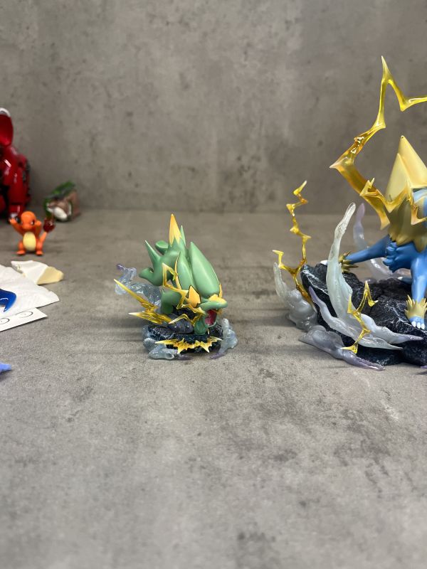 【預定】呆呆 落雷獸 雷電獸 mega 雷電獸 