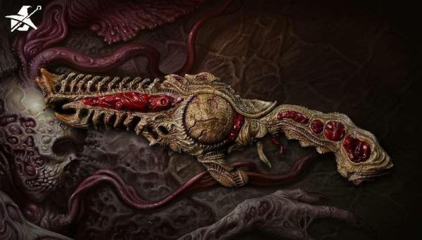 【預定】巫師模玩 蔑視 Scorn 生物霰彈槍（Biological Shotgun） 