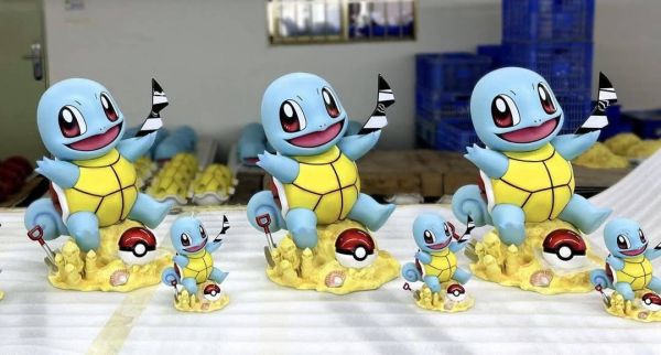 【台灣現貨】EGG阿蛋小作坊 御三家 1/1比例 妙蛙種子+小火龍+傑尼龜 
