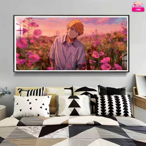 【海外代購】阿喵畫社 花海 電次蕾塞回眸 8k主題高清裝飾畫 滑鼠墊  床頭地墊 