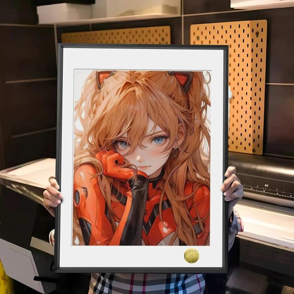 【海外代購】皇呱 《明日香美顏》二號機專屬駕駛員裝飾畫 地毯午睡毯 