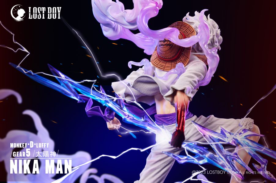 【海外代購】LOST BOY 海賊王鬼島之戰系列 蒙奇·D·魯夫（五檔尼卡型態） 