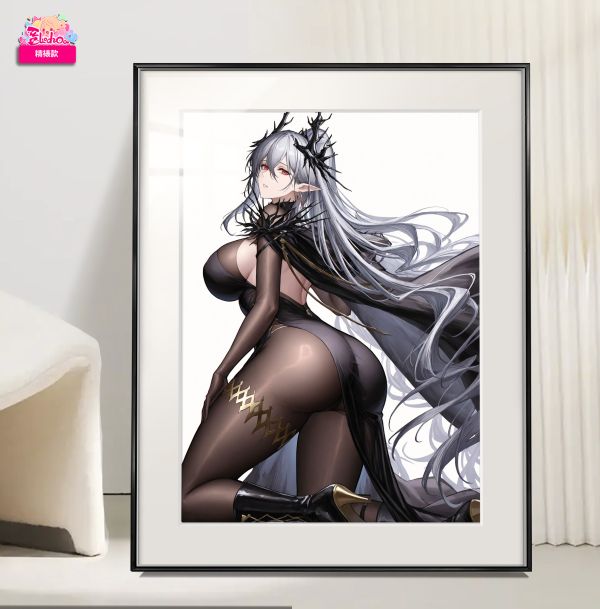 【海外代購】阿喵畫社 菈瑪蓮 展館級8k超清精裱畫 