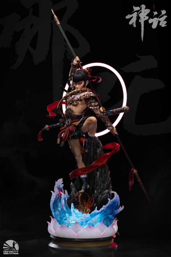 【預定】開天 INFINITY 神話系列 哪吒 化蓮重生 1/4全身像 