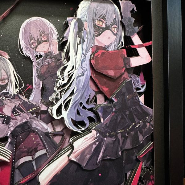 【海外代購 】凹凸panda AOTUPANDA BanG Dream! Ave Mujica 頌樂人偶 祥子 海鈴 初華 若麥 睦 3D手工紙藝立體畫 