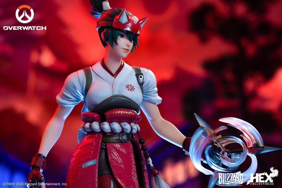 【預定】HEX 暴雪遊戲 Blizzard 1/6 霧子（Kiriko）收藏雕像－HEXOW03 鬥陣特攻（Overwatch） 