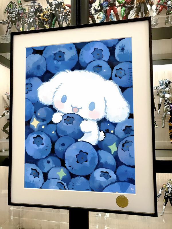 【海外代購】星空 《藍莓玉桂狗》裝飾畫 