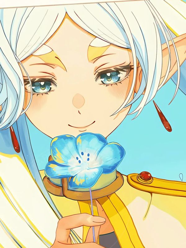 【海外代購】星空《花之芙莉蓮》葬送的芙莉蓮裝飾畫 