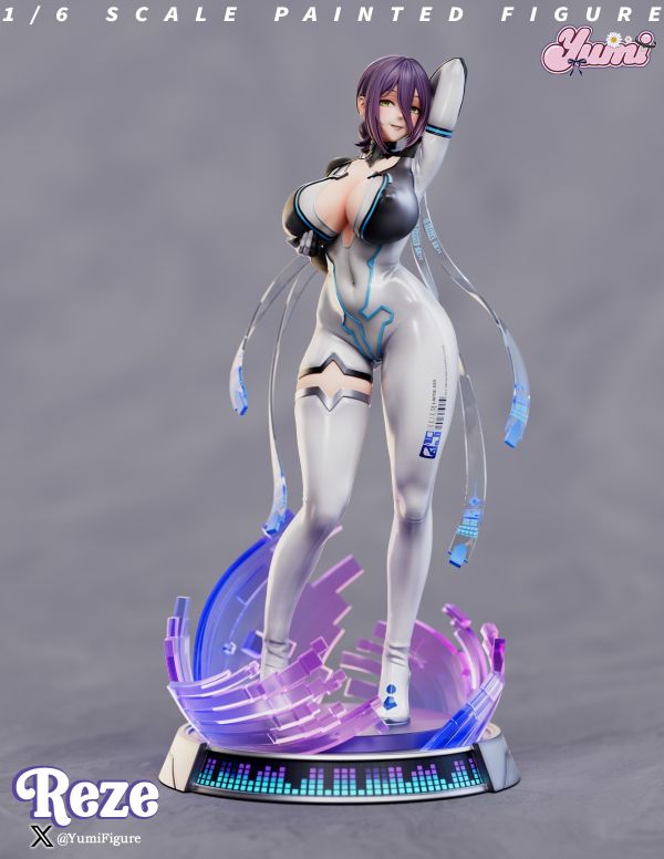 【R18女雕-預定】Yumi figure 鏈鋸人系列 膠衣蕾潔 