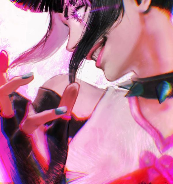 【海外代購】H2工作室 《韓蛛俐》街頭霸王朱莉裝飾畫 