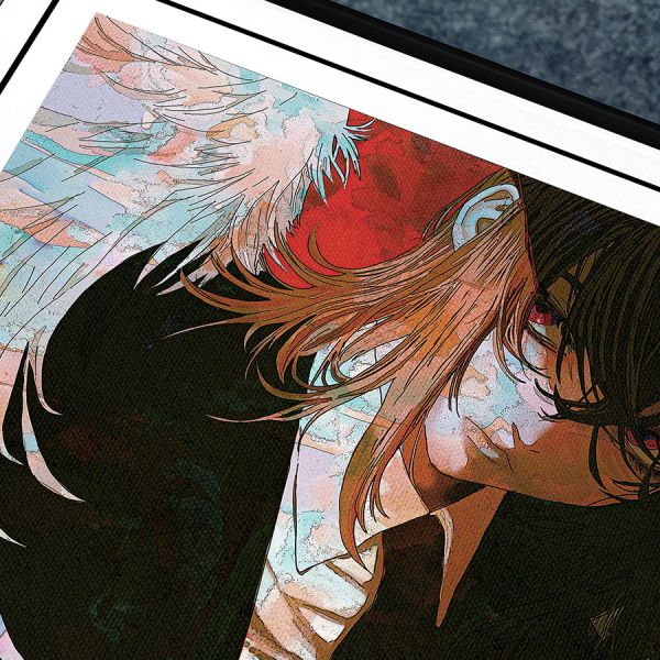 【海外代購】千鳥社 《天使惡魔by米津玄師》 鏈鋸人電鋸人蕾塞天使惡魔米津玄師簽名午睡毯地毯裝飾畫 