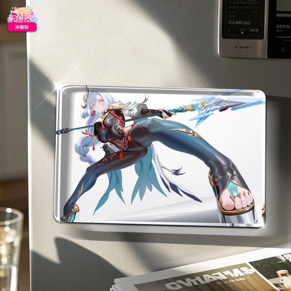 【海外代購】阿喵畫社 動畫冰箱貼第八十三彈戰鬥形態禦姐華姿系列 高透亞克力磁吸冰箱貼 