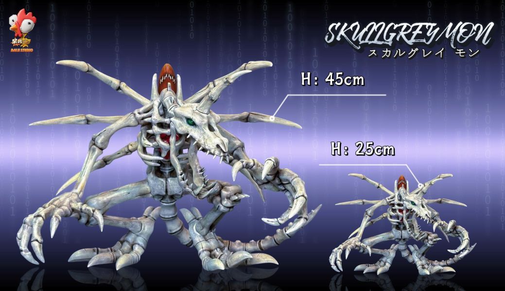 【預定】呆雞社 Daiji 數碼寶貝01主角團-殭屍暴龍獸 