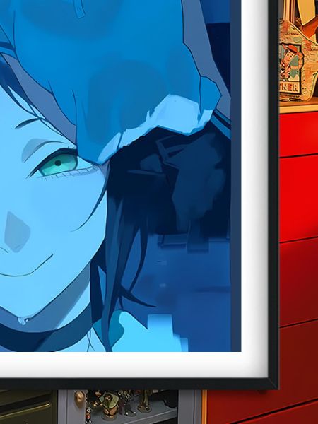 【海外代購】巴洛克 《活潑蕾塞》Chainsaw Man鏈鋸人蕾塞篇reze電次帕瓦瑪奇瑪裝飾畫冰箱貼 