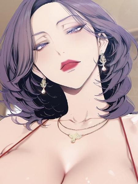 【海外代購】星空 《紅花金美庭》Kim Mi-jung美麗新世界韓漫金組長動畫裝飾畫 