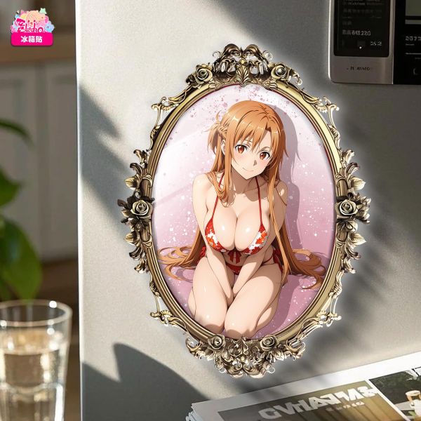 【海外代購】阿喵畫社 動畫冰箱貼第四十九彈刀劍神域 高透壓克力磁吸冰箱貼 