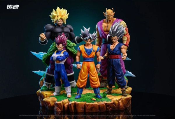 【海外代購】鑄魂 sculpting soul 第七宇宙 超戰士 （悟空、貝吉塔、悟飯、比克、布羅利） 