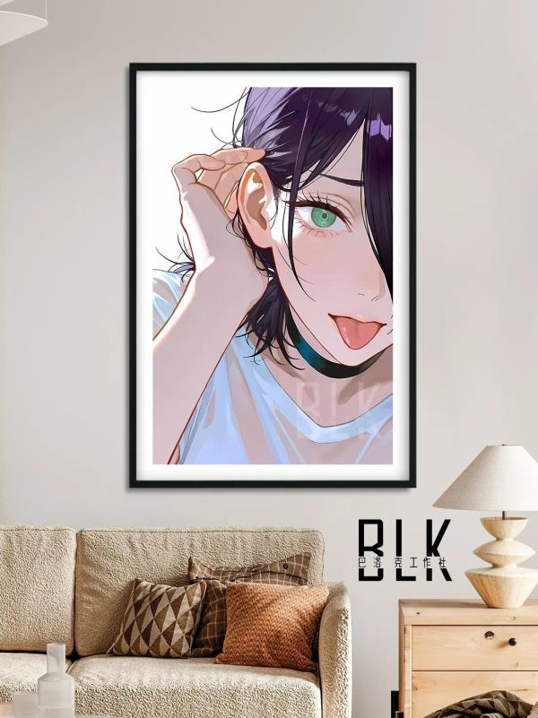 【海外代購】巴洛克《調皮蕾塞》鏈鋸人蕾塞篇裝飾畫冰箱貼 