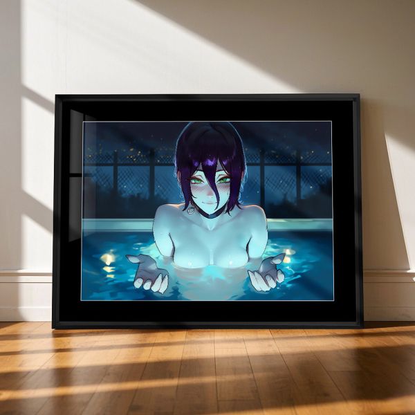 【海外代購】千鳥社 《蕾塞泳池》 蕾塞泳池鏈鋸人炸彈惡魔波姆Reze午睡毯地毯裝飾畫 午睡毯 地毯 