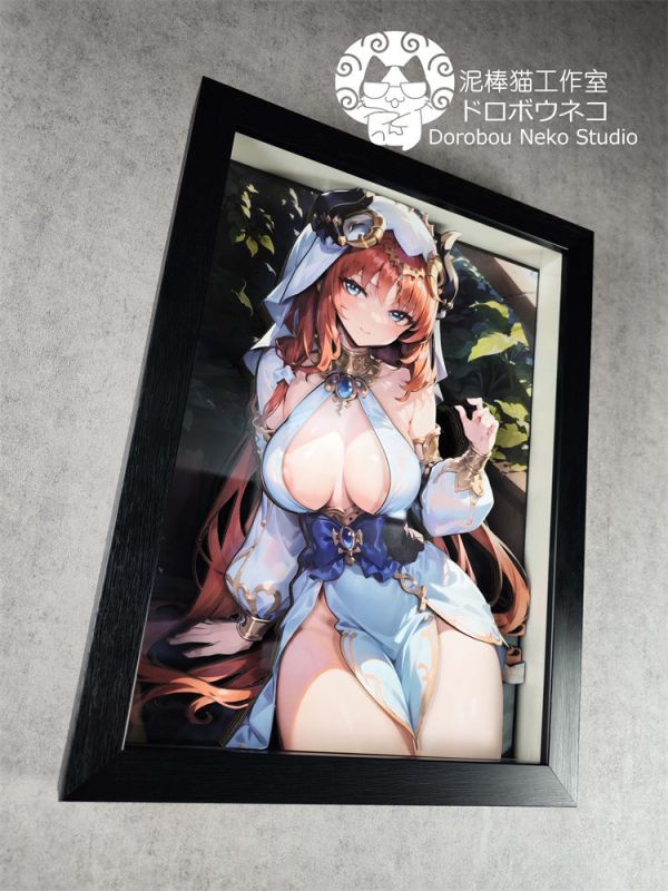 【海外代購】泥棒貓 DSRL 017 Genshin Impact 妮露 裝飾畫 