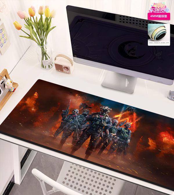 【海外代購】阿喵畫社 三角洲戰火五幅套裝 8k主題高清裝飾畫 滑鼠墊 