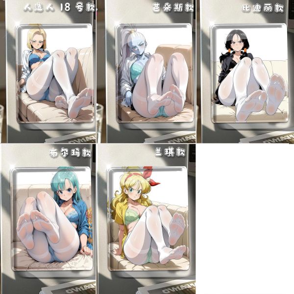 【海外代購】阿喵畫社 動畫冰箱貼第一百零四彈龍珠白絲系列 