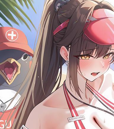 【海外代購】巴洛克 《Marciana》娜由塔梅登viper勝利女神妮姬NIKKE動漫裝飾畫冰箱貼 