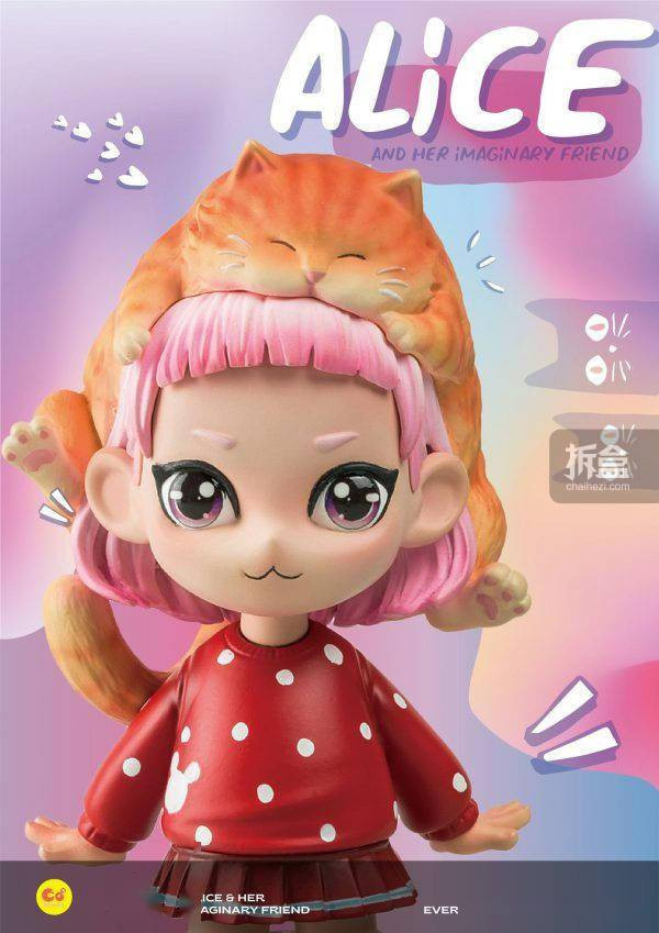 【海外代購】The Cave 愛麗絲與幻想生物 罐頭貓 起司鼠 