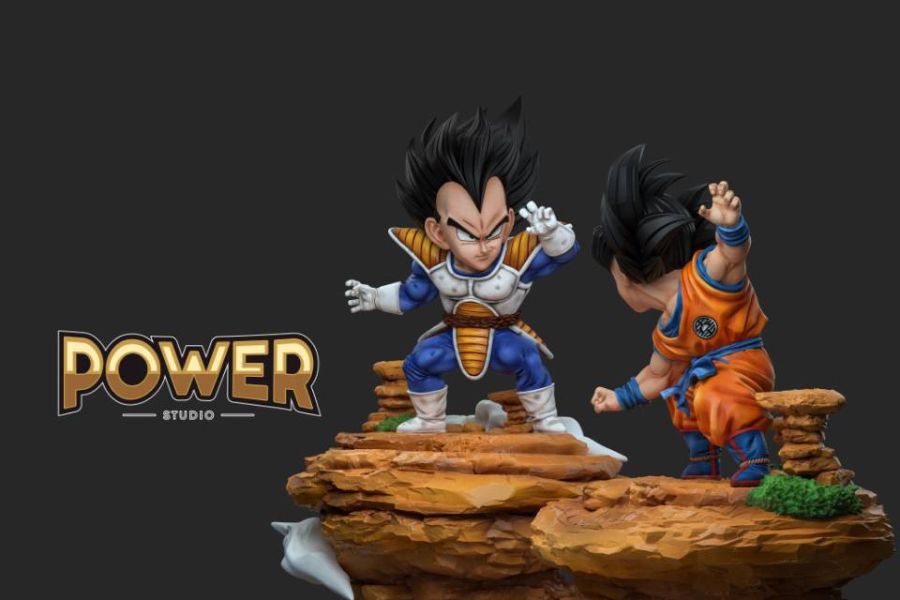 【預定】power 週年貝吉塔&悟空起手式 