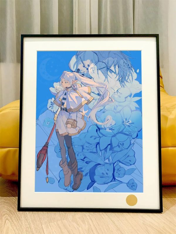 【海外代購】星空《辛美爾回眸》葬送的芙莉蓮藝術裝飾畫 