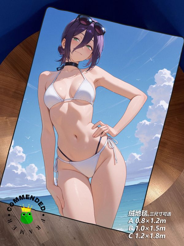 【海外代購】皇呱 《比基尼蕾塞》 電鋸人蕾塞篇Reze比基尼蕾塞週邊裝飾畫 午睡毯 地毯
