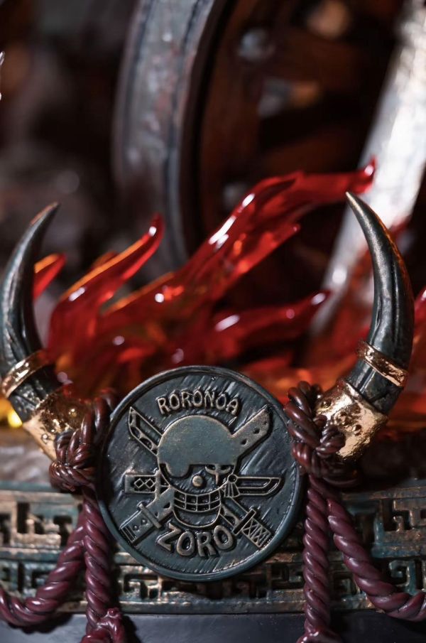 『海外全新品出清-僅一體』東映 海賊王 正版授權 中國風索隆 出清品無售後 