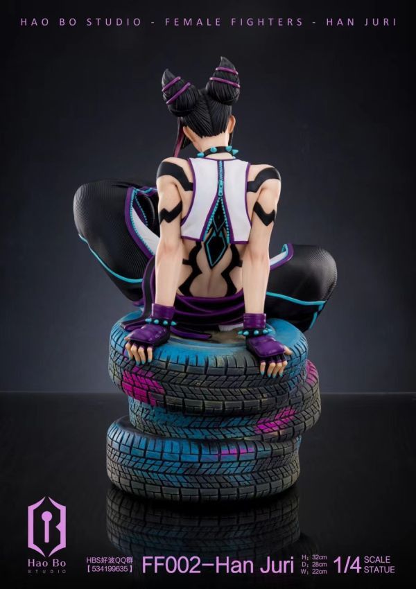 【已截單/代購洽客服】HBS好波工作室1/4雕像女格鬥家系列 FF002-Han Juri 