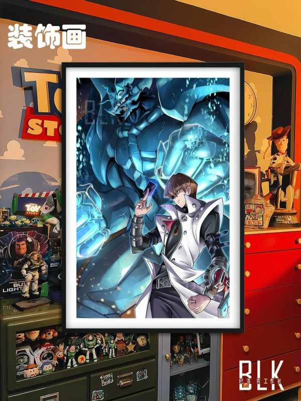【海外代購】巴洛克 《遊戲/海馬/馬利克》遊戲王裝飾畫冰箱貼 