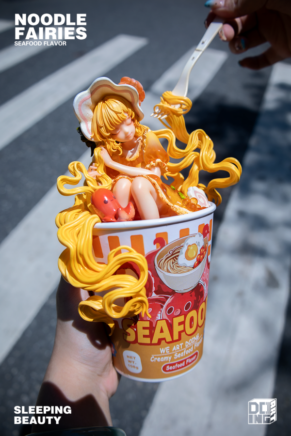 【預定】WeArtDoing WAD 杯麵女孩-海鮮濃湯 & 炒麵女孩-經典醬汁 Noodle Fairies-Seafood Flavor & Original Sauce 