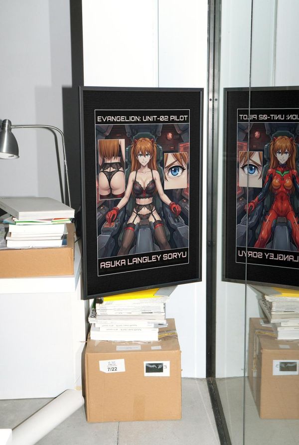 【海外代購】千鳥社 《明日香駕駛艙》明日香駕駛艙新世紀福音戰士EVA午睡毯地毯裝飾畫 